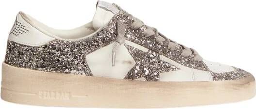 Golden Goose Low-Top Sneakers Stardan Model Leather Sneakers in wit