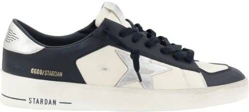 Golden Goose Stardan Leren Sneakers Multicolor Heren