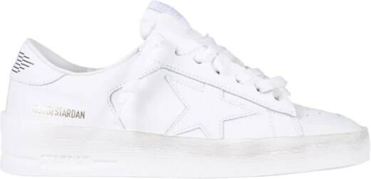 Golden Goose Low-Top Sneakers Stardan Leather Upper Sneakers in wit