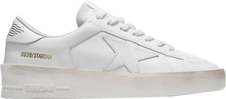 Golden Goose Low-Top Sneakers White Front Lace-Up Sneakers in wit