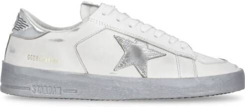 Golden Goose Low-Top Sneakers stardan leather upper laminated divers in wit