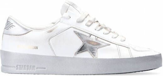 Golden Goose Low-Top Sneakers White Front Lace-Up Sneakers in wit