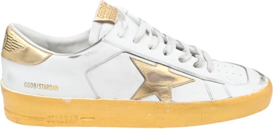 Golden Goose Stardan White Gold Sneakers Multicolor Heren