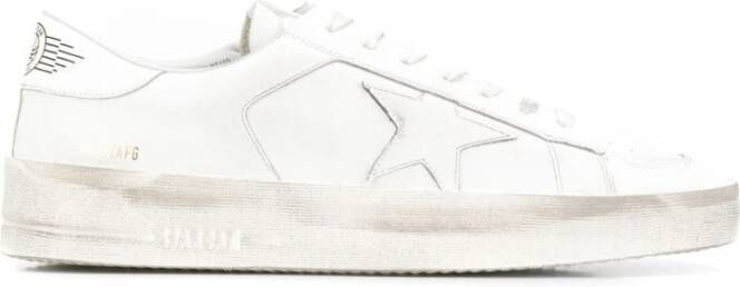 Golden Goose Stardan Witte Sneakers Retro Stijl White Heren