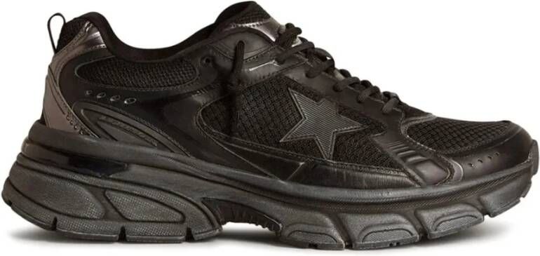 Golden Goose Zwarte Sneakers voor een Stijlvolle Look Black Heren