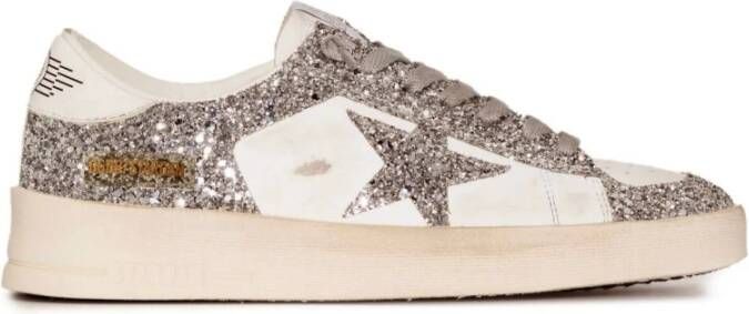 Golden Goose Low-Top Sneakers Stardan Model Leather Sneakers in wit