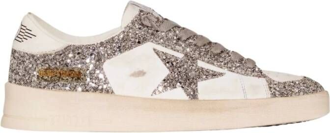 Golden Goose Veterschoenen met sterrenpatch White Dames