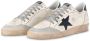 Golden Goose Leren Veterschoenen Platte Rubberen Zool White Heren - Thumbnail 15