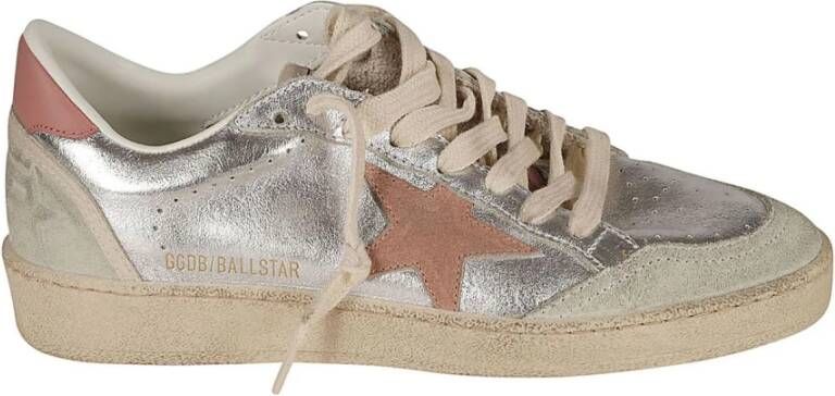 Golden Goose Stijlvolle Ball Star Sneakers Gray Dames