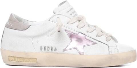 Golden Goose Stijlvolle Dames Sneakers van Katoenmix Wit Dames