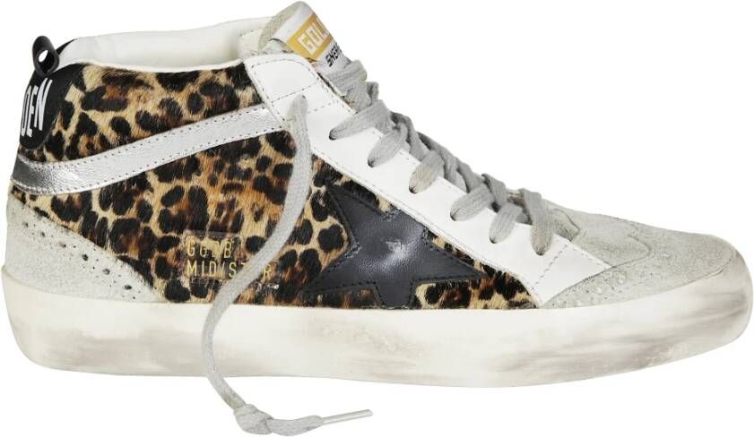 Golden Goose Stijlvolle Horsy Mid Star Sneakers