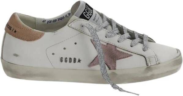 Golden Goose Stijlvolle Leren Sneakers voor Vrouwen White Dames