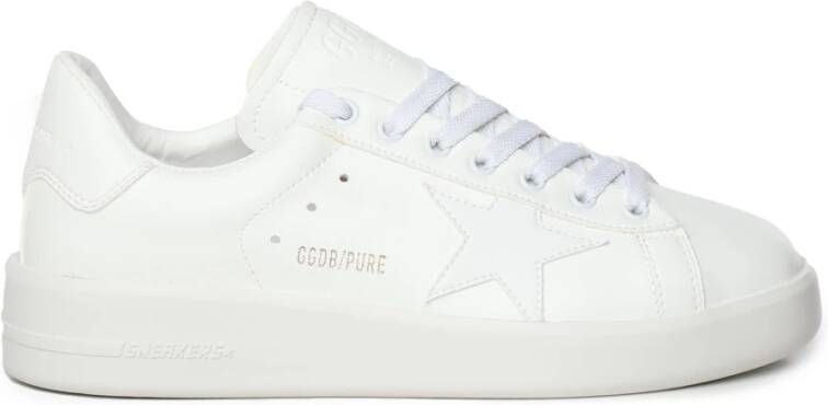 Golden Goose Stijlvolle witte leren sneakers voor heren White Heren