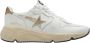 Golden Goose Low-Top Sneakers Leather Distressed Effect Sneakers in wit - Thumbnail 1