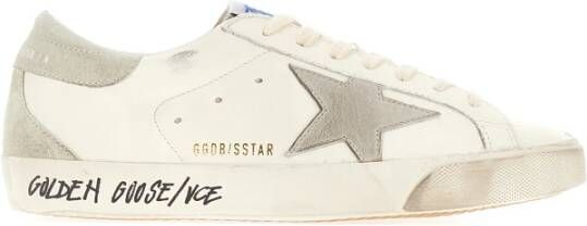 Golden Goose Super-Star Nappa Upper Nabuk Star Sue Tong Heel White Heren