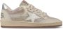 Golden Goose Low-Top Sneakers Sneaker im Used-Look in grijs - Thumbnail 1