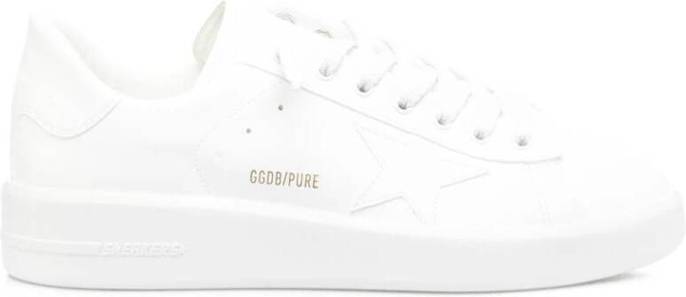 Golden Goose Stijlvolle witte leren sneakers voor heren White Heren