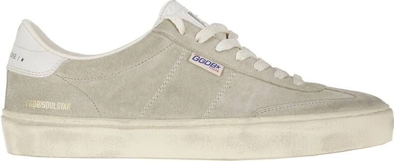 Golden Goose Suede Bovenwerk Trainers Beige Heren