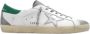 Golden Goose Heren Lichtblauwe Lamsskin Jas met Witte Mouwen Wit Heren - Thumbnail 10