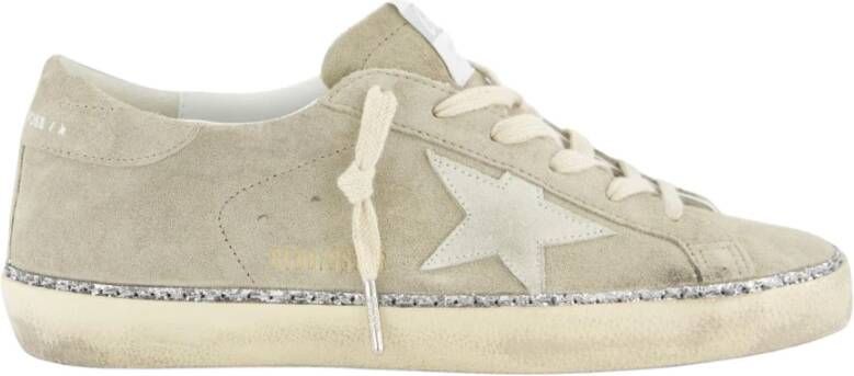 Golden Goose Low-Top Sneakers Low-Top Sneakers With Suede Upper in beige