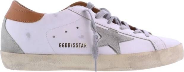 Golden Goose Super-star lederen bovenwerk en h Wit Dames