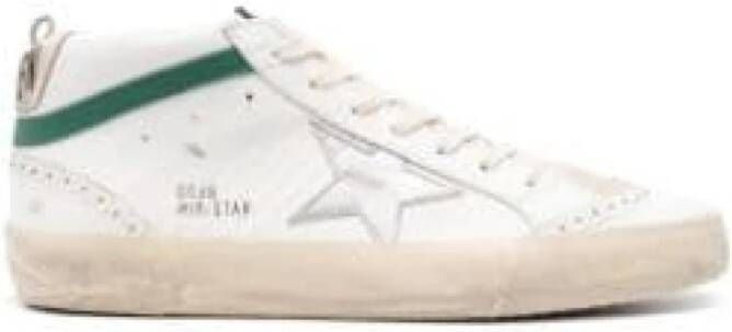 Golden Goose Super-Star Lederen Sneakers White Heren