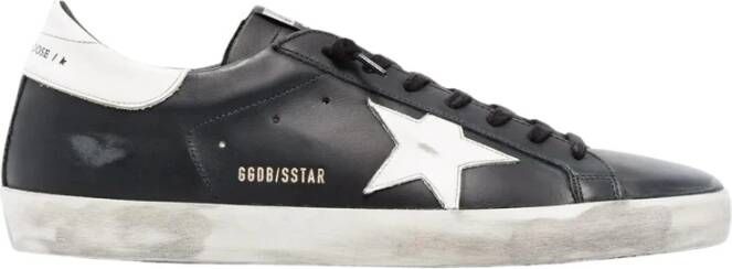 Golden Goose Scarpa Donna Super-Star Leather Upper Shiny Leather Star AND Heel