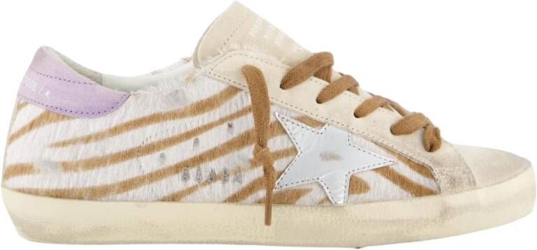 Golden Goose Super-Star Sneaker Wit Bruin - Foto 2