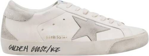 Golden Goose Super-Star Nappa Upper Nabuk Star Sue Tong Heel White Heren