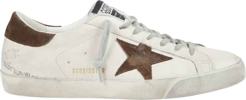 Golden Goose Ruined Effect Logo Trainers Multicolor Heren