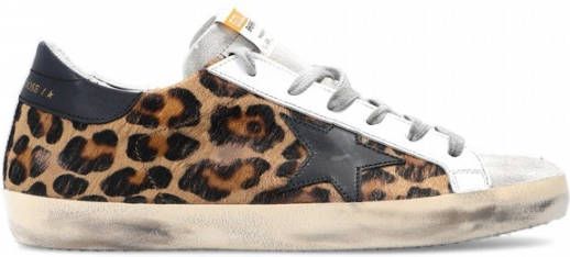 Golden Goose Leopard Horsy Sneakers Fashion Statement voor Vrouwen Meerkleurig Dames