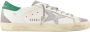 Golden Goose Heren Lichtblauwe Lamsskin Jas met Witte Mouwen Wit Heren - Thumbnail 9