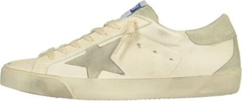 Golden Goose Super-Star Nappa Upper Nabuk Star Sue Tong Heel White Heren