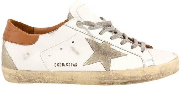 Golden Goose Heren Lichtblauwe Lamsskin Jas met Witte Mouwen Wit Heren - Foto 18