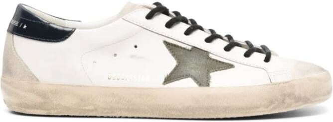Golden Goose Super-star Zwart & Wit Sneakers White Heren