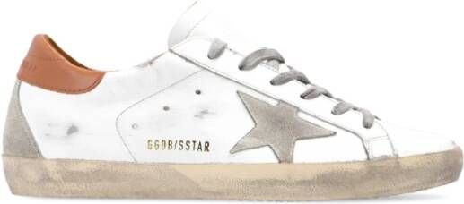Golden Goose Super-star Witte Sneakers Verouderd Effect White Dames