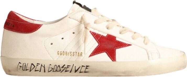 Golden Goose Superstar Dames Leren Sneakers Beige Dames