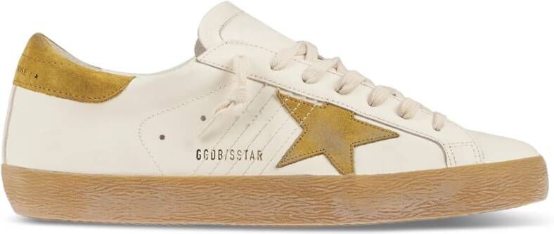 Golden Goose Superstar Leren Sneakers met Suède Ster