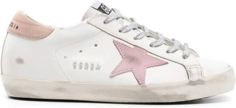 Golden Goose Superstar Leren Sneakers White Dames