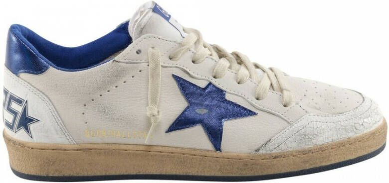 Golden Goose Superstar Low Top Sneakers Blauw Heren