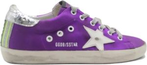 Golden Goose Superstar Violet Sneakers Geen Stofzak of Echtheidscertificaat Paars Heren