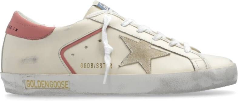 Golden Goose Super-Star Sneaker Wit Roze Multicolor Dames