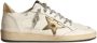 Golden Goose Gelamineerde ster en hiel van lederen bovenwerk White Dames - Thumbnail 10