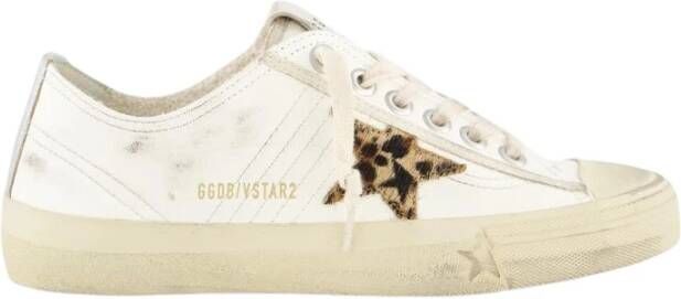 Golden Goose V-Star 2 Sneaker Wit Leo