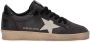 Golden Goose Vernielde Effect Symbool Sneakers met Logo Black Heren - Thumbnail 6