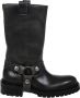 Golden Goose Verontruste Bull Leren Band Schoenen - Thumbnail 1
