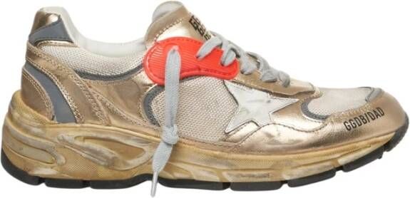 Golden Goose Verweerde Mesh Sneakers Grigio Aw25