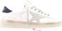 Golden Goose Vintage Grijze Ster Leren Sneakers White Heren - Thumbnail 1