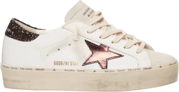 Golden Goose Vintage Hi Star Classic Sneakers Bianco