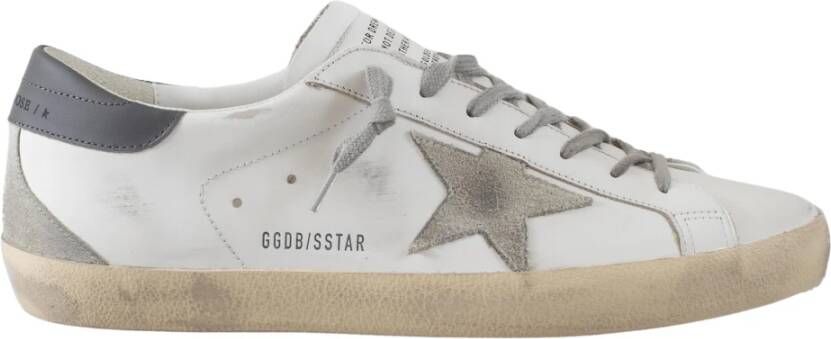 Golden Goose Vintage Classic Leder Sneakers met Spoor